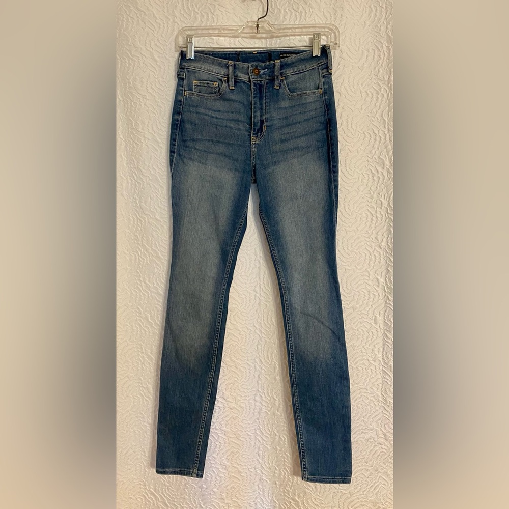 Hollister Juniors Size 1R High Rise Super Skinny Jeans